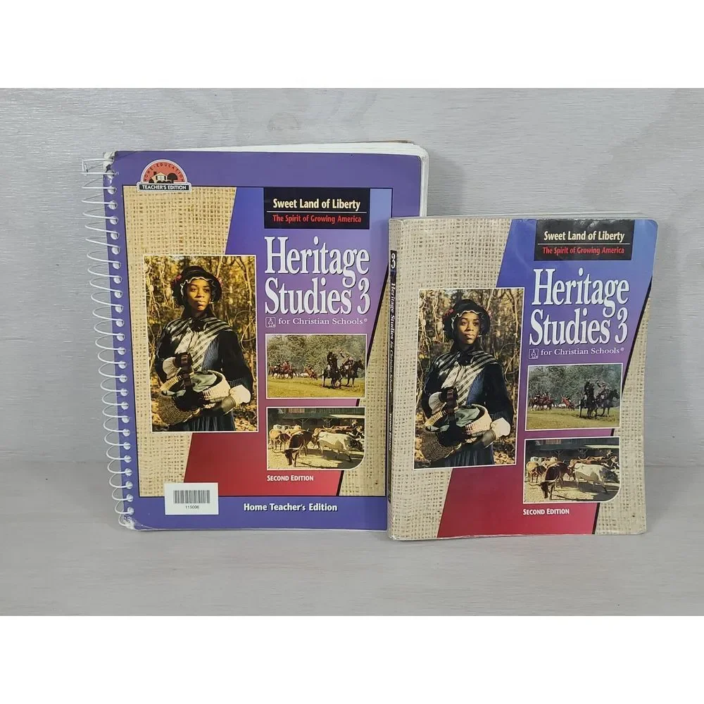 Heritage Studies 3: Home Teacher's Edition And‎ Study Guide